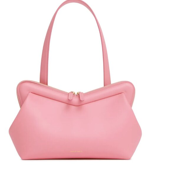 Mansur Gavriel zipped cross body bag pink - Picture 1 of 5
